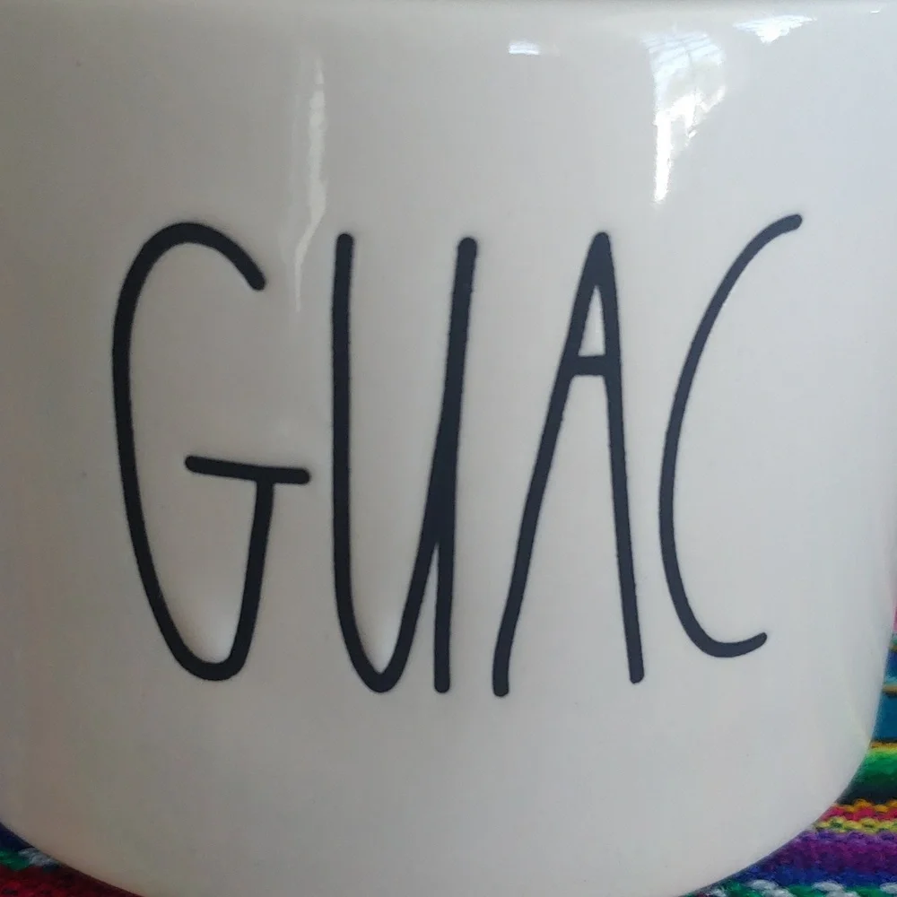 Rae Dunn Guacamole Ceramic Dipping Bowl - Picture 2 of 8